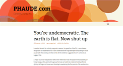Desktop Screenshot of phaude.com